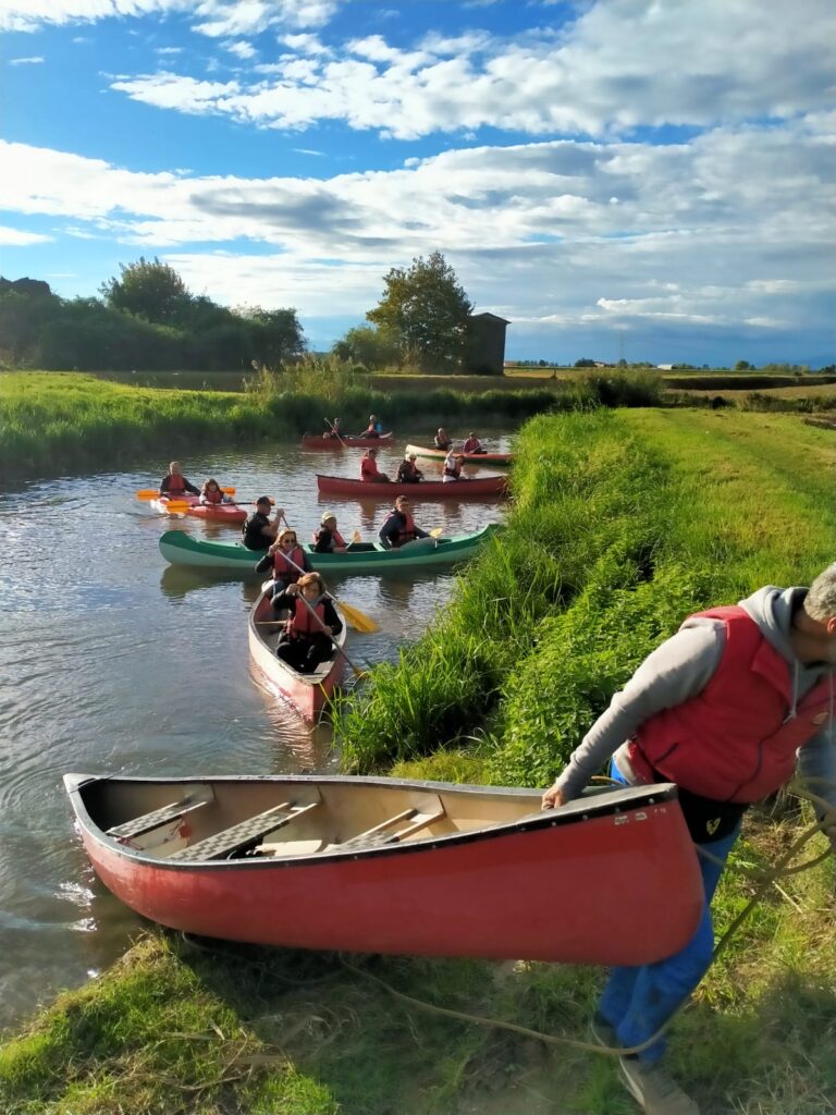 Discesa in canoa sul fiume Bussè