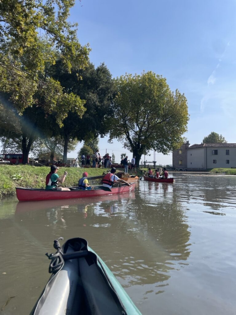 Discesa in canoa sul fiume Bussè